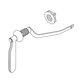 KOHLER, 1161319-CP, TRIP LEVER SERVICE KIT, CHROME