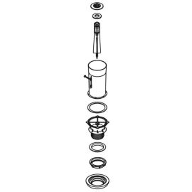KOHLER, 1189000, FLUSH VALVE KIT