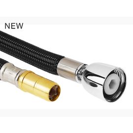 Kohler 1219935-BC Kohler Bright Chrome Spray Hose For A Kitchen Faucet| NorthShoreFaucets.com