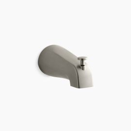 KOHLER, 15136-BN, CORALAIS 4-7/8"DIVERTER BATH SPOUT WITH NPT CONNECTION, BRUSHED NICKEL
