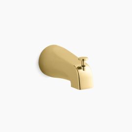 KOHLER, 15136-PB, CORALAIS 4-7/8"DIVERTER BATH SPOUT WITH NPT CONNECTION, VIBRANT POLISHED BRASS