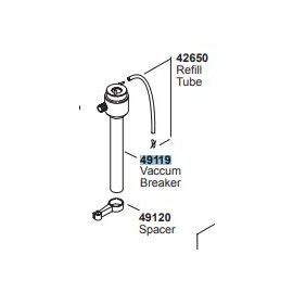KOHLER, 49119, VACUUM BREAKER FOR K-3406-**AA