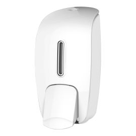 KROWNE, H-145, 800ML (27 OZ) WALL MOUNT MANUAL LIQUID SOAP/SANITIZER DISPENSER