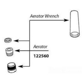 MOEN, 122560, AERATOR KIT, CHROME