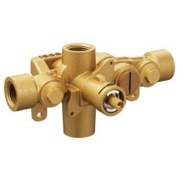 MOEN, 3510, MOENTROL SINGLE-HANDLE PRESSURE BALANCING ROUGH-IN VALVE 4 PORT 1/2" IPS