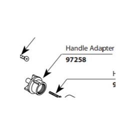 MOEN CONCENTRIX TUB/SHOWER SINGLE-HANDLE, HANDLE ADAPTER KIT - DISCONTINUED