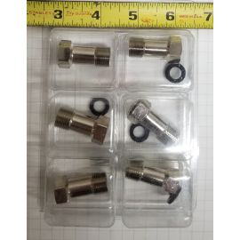 NEOPERL 3005008 NEOPERL Supply Line 1 GPM, Lead-Free Nickel Plated, 3/8" Compression Fitting, 9/16"-24 (Male) And 9/16"-24 (Female) Kit | NorthShoreFaucets.com