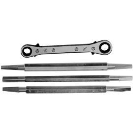 PASCO, 4568, BIBB SEAT WRENCH 4 PIECE TOOL