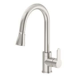 SYMMONS, SK6710PDSTS, 1.5 GPM INDENTITY SINGLE-HANDLE PULL-DOWN KITCHEN FAUCET, STAINLESS STEEL