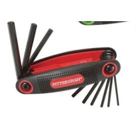 GENERIC, 94905SAE, GENERIC 9 SIZES HEX KEY SET