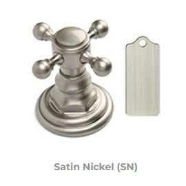 JACLO, 842-SN, FINGER TOUCH ROUND LAVATORY DRAIN, SATIN NICKEL