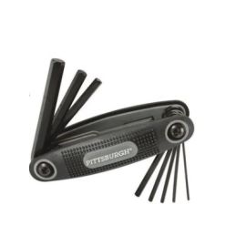GENERIC, 94905MET, METRIC HEX KEY SET EIGHT DIFFERENT SIZES