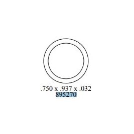 WALTER, 895270, GASKET FOR CENTRAL BRASS AND PHYLRICH CERAMIC CARTRIDGE