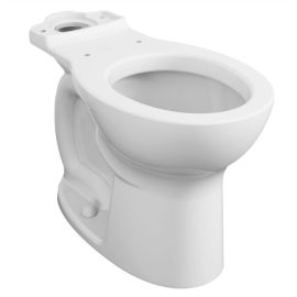 AMERICANS STANDARD, 3517B101.020, CADET PRO CHAIR HEIGHT ROUND FRONT BOWL, WHITE