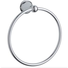 GROHE, 40158000, 8" SEABURY TOWEL RING, CHROME