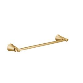 MOEN, YB0318BG, FLARA 18" TOWEL BAR, BRUSHED GOLD