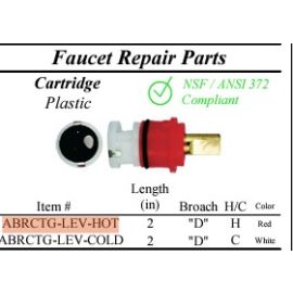 Crane - Repcal Plumbing ABRCTG-LEV-HOT