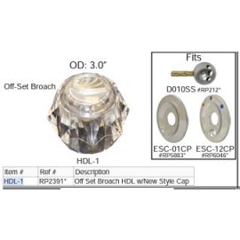 LORDAHL, HDL-1, REPLACEMENT CRYSTAL HANDLE FOR DELTA RP2391