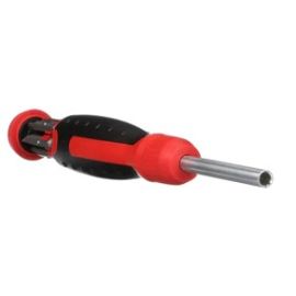 MEGAPRO, 211R2C36RD, ORIGINAL RATCHETING 13-IN-1 MULTI-BIT SCREWDRIVER