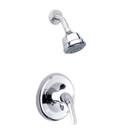 WOLVERINE BRASS, 85451T, 1.8 GPM ENDURANCE SINGLE LEVER PRESSURE BALANCE SHOWER TRIM, CHROME