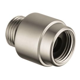 HANSGROHE, 06510820, SHOWERPOWER EXTERNAL VACUUM BREAKER FOR HAND SHOWER HOSES, BRUSHED NICKEL