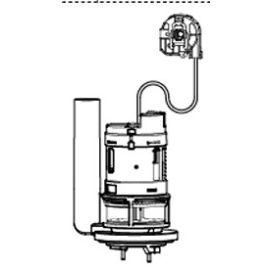 TOTO, THU465, FLUSH VALVE FOR MS814224CUF, MS814224CUFG & MS814224CUFRG TOILETS
