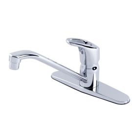 GERBER, G0040100, 1.75 GPM HARDWATER SINGLE HANDLE KITCHEN FAUCET WITH LOOP HANDLES, CHROME