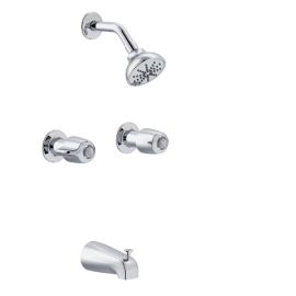 GERBER, G004872083, CLASSICS TWO-HANDLE SHOWER KIT, CHROME