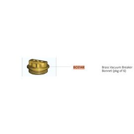 WATERSAVER, BO314R, BRASS VACUUM BREAKER BONNET (SOLD INDIVIDUALLY -NOT IN PKG OF 6)