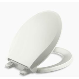 KOHLER, 4639-RL-NY, CACHET READYLATCH QUITE-CLOSE ROUND-FRONT TOILET SEAT, DUNE