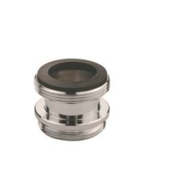 NEOPERL, 1530705, EXTRA LONG DUAL THREAD MALE 15/16-27 X 55/64-27 AERATOR ADAPTOR , CHROME