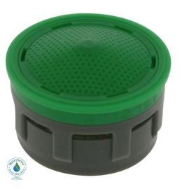 NEOPERL, 1113502, 1.5 GPM PERLATOR GREEN NATURAL DOME INSERT WITH HONEYCOMB SCREEN