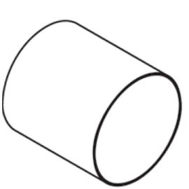 HANSGROHE, 88520820, SOLARIS E SLEEVE, BRUSHED NICKEL