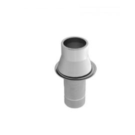 JACLO, 8019-PCH, BRASS DECK MOUNT FAUCET SLEEVE FOR HAND SHOWER BASES 8029 OR 8030, POLISHED CHROME