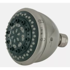 WHEADON, FP78C, RAINBOW MASSAGE SHOWERHEAD, BRUSHED NICKEL