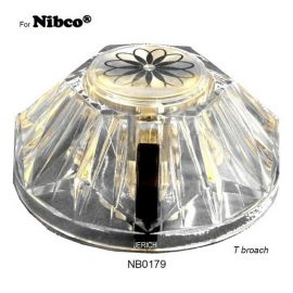 JERICH, NB0179, NIBCO (85555) SINGLE ACRYLIC HANDLE 1-1/2" TALL WITH "T" SHAPED BROACH