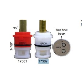 JERICH, 17382, 2" L IMPORT CARTRIDGE FOR 2 HANDLE LAVATORY FAUCET PLASTIC CARTRIDGE, COLD