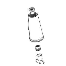 HANSGROHE, 93536800, JOLEENA (04793800) PULL-OUT SPRAYHEAD, STAINLESS STEEL OPTIC