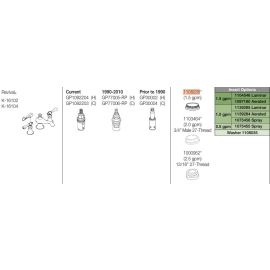 KOHLER, 1108235-BC, 1.5 GPM REVIVAL AERATOR KIT, BRIGHT CHROME