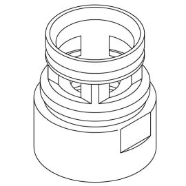 KOHLER, 1238165-CP, DIVERTER ASSEMBLY, CHROME