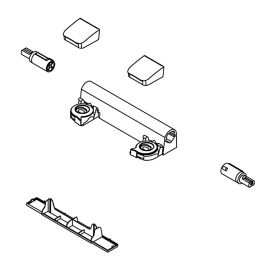 KOHLER, 1416150-0, READYLATCH HINGE ASSEMBLY KIT, EB FOR C3 BIDET SEATS, WHITE