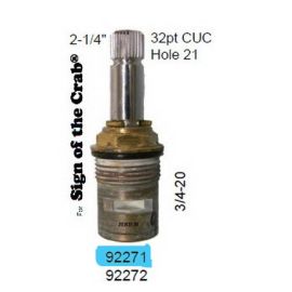 JERICH, 92271, BARCALY (4073C-HS)/ SIGN OF THE CRAB CERMAIC CARTRIDGE, HOT 