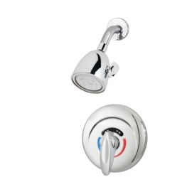 SYMMONS, 1-100, 2.0GPM SAFETYMIX SHOWER UNIT, TUB SPOUT NOT INCLUDED, CHROME