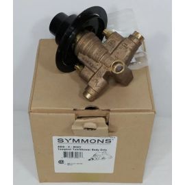 SYMMONS, 4000XBODY, TEMPTROL PRESURE BALANCED MIXING VALVE ONLY WITH SERVICE STOPS- DISCONTINUED REPLACED WITH 262XBODY