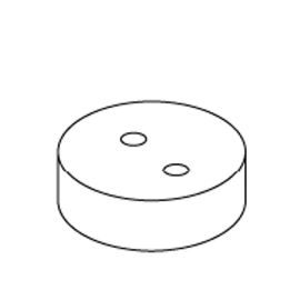 KOHLER NEW ENGLAND BRASS SHOWER DOOR BASE - DISCONTINUED 