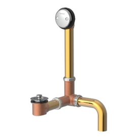 GERBER, G0041857, CLASSIC LIFT AND TURN SIDE OUTLER 20 GAUGE DRAIN FOR STANDRD TUBS