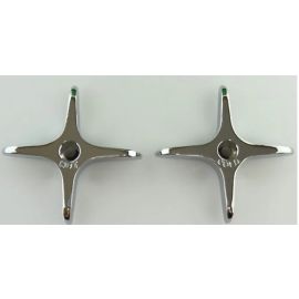 JERICH, EJ0408PR, ELJER PAIR OF HANDLES, CHROME
