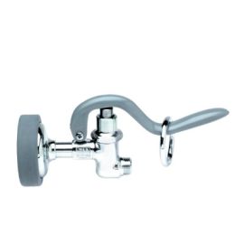 T&S, B-0107, 1.15 GPM SRAY VALVE WITH GRAY RUBBER BUMPER AND DOE SPRAY FACE , GRAY