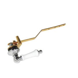 TOTO, THU148#01, CLAYTON TRIP LEVER FOR CST784SF - COTTON - USE JACLO  9148-WH