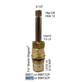 JERICH, 89872LF, SHERLE WAGNER QAURTER TURN CERAMIC CARTRIDGE, COLD